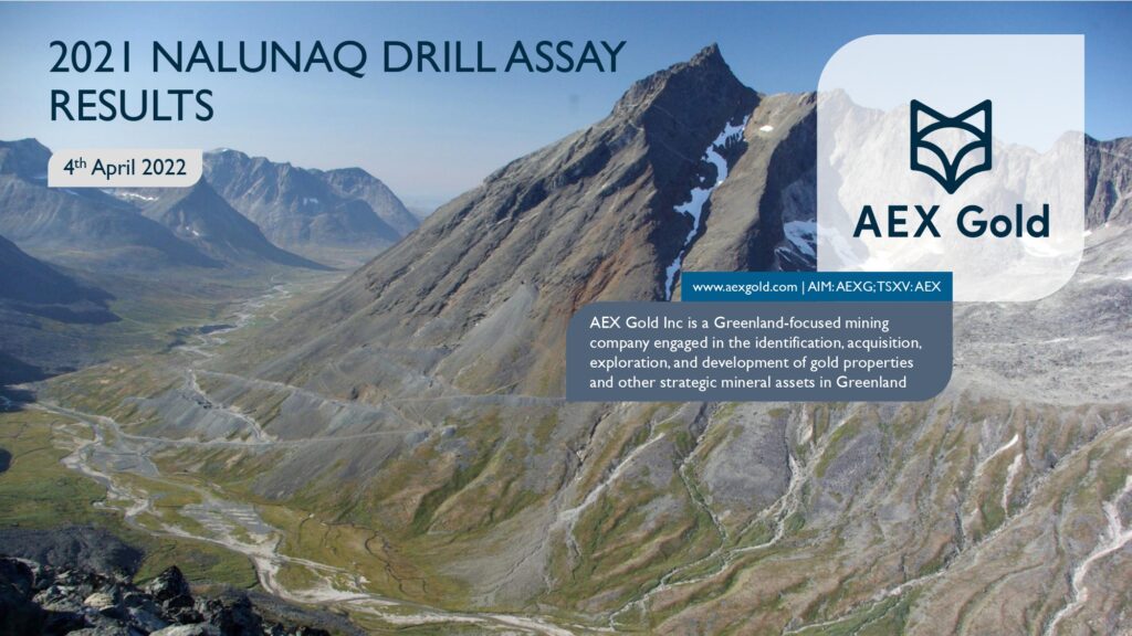 Nalunaq 2021 Drill Results Page 0001