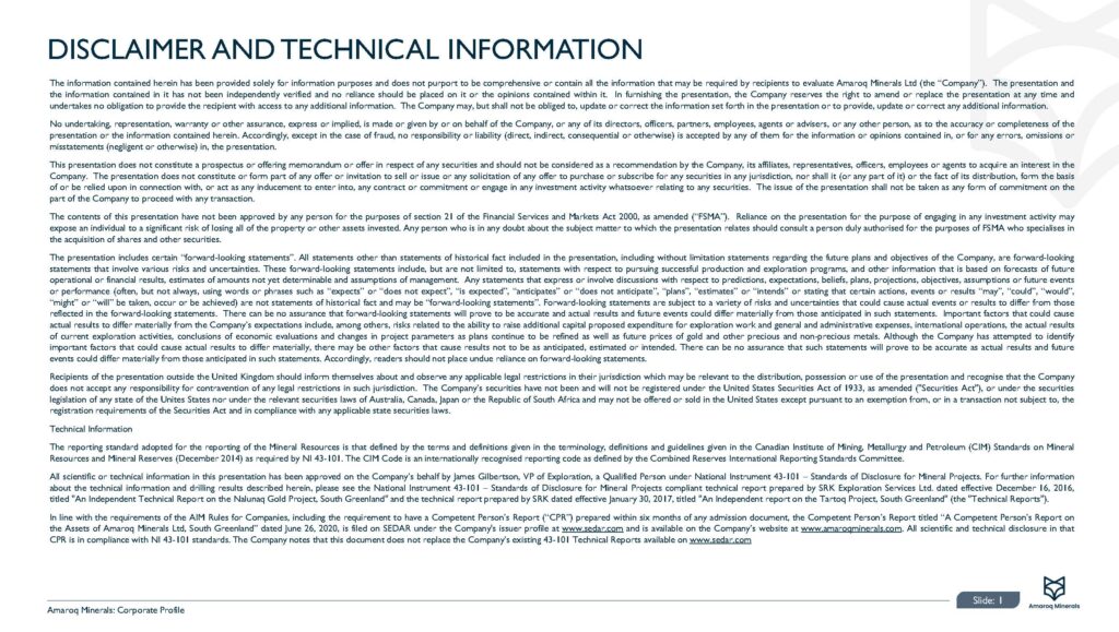 Amaroq Corporate Presentation Oct 2023 Page 02
