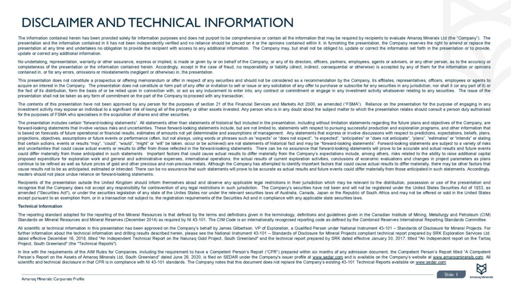 Amaroq Corporate Presentation March 24 Page 02