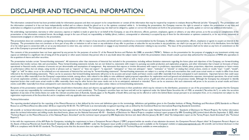 2024 Exploration Results Gardaq As Joint Venture Page 0002