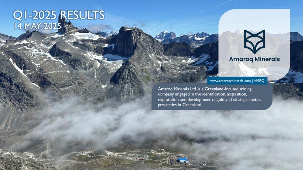 Amaroq Q1 2025 Results Page 0001