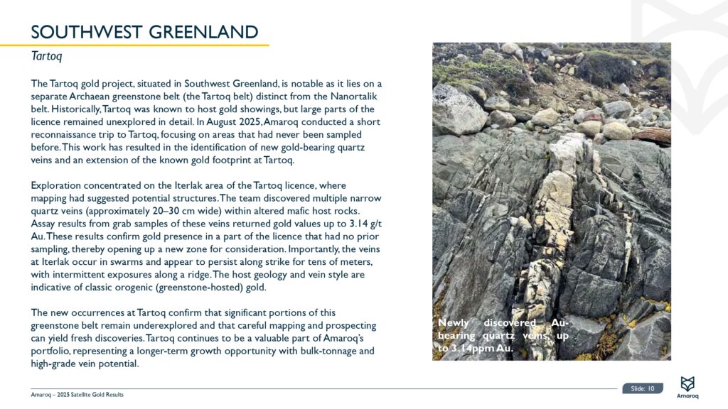 2025 Satellite Gold Exploration Results Page 0011